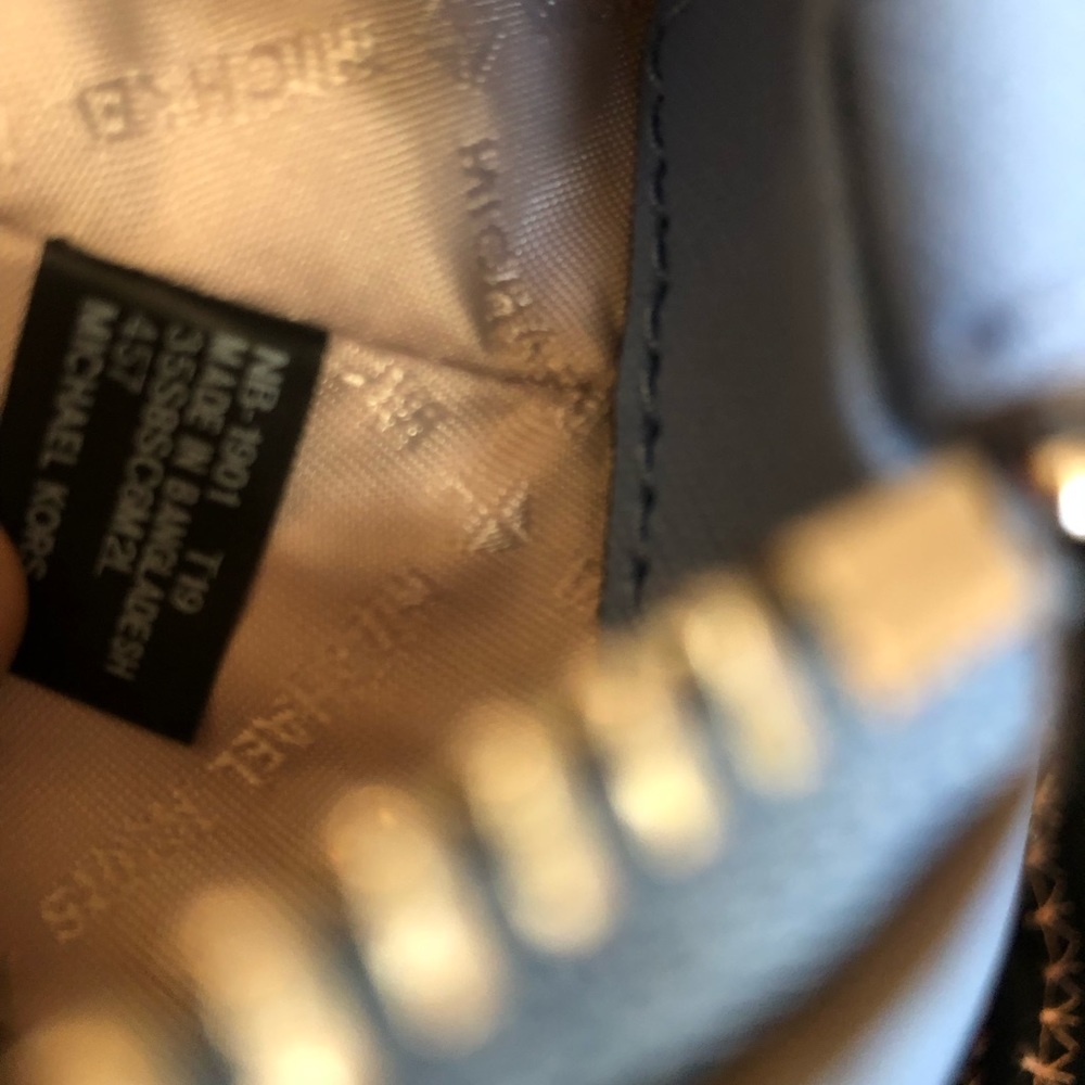 NWT Michael Kors medium ciara Handbag French Blue - Picture 6 of 8